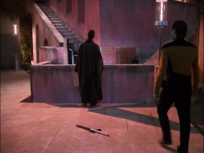 I really was willing
to stay here and die for this. - Star Trek: The Next Generation