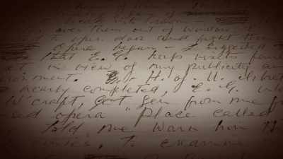 "I received
a letter from Goossens - The Witch of Kings Cross