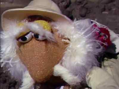 I received a touching welcome
from a very distinctive creature ?? - Fraggle Rock