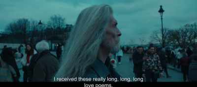 I received these really long, long, long
love poems. - The Most Beautiful Boy in the World