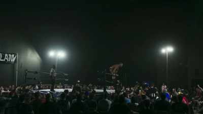 I remember a guy coming out
and being real scary to me. - The Wrestlers