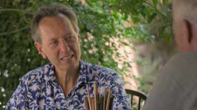 I remember a white sheet
fell off the line - Write Around the World with Richard E Grant