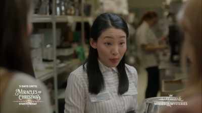 I remember her because
I brought it up with a bun - Aurora Teagarden Mysteries: Reunited and It Feels So Deadly