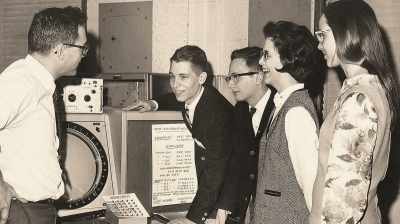 I remember being awed
by it all and so many
people were interested in - Science Fair