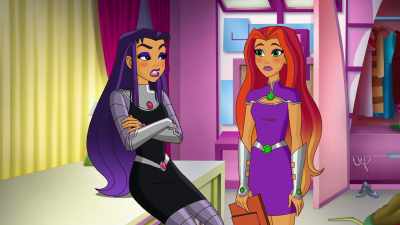 I remember being embarrassed by your wailing when you fell - DC Super Hero Girls: Intergalactic Games