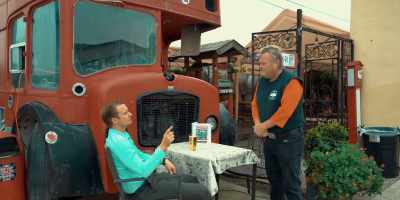 - I remember this bus
used to be on that side. - Birdemic 3: Sea Eagle