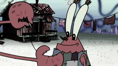 I remember Eugene would
wear these clothes - SpongeBob DocuPants