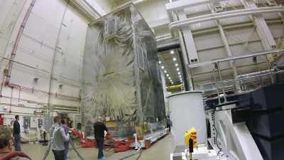 I remember it getting ready
for vibration and acoustics. - Unknown: Cosmic Time Machine
