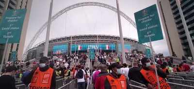 I remember once he got through,
he had this expression on his face, - The Final: Attack on Wembley