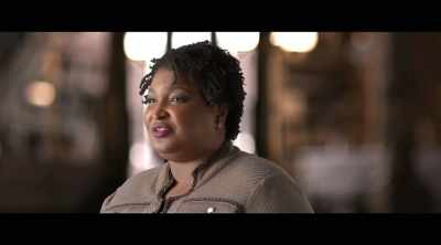 I remember her
squeezing my hand - All In: The Fight for Democracy