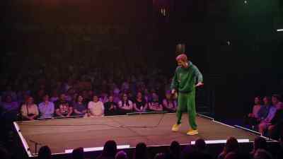 I remember hitting the back
wall and dropping to my knees, - James Acaster: Hecklers Welcome