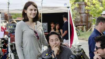 I remember I became immediately
very close to Lauren - The Walking Dead: The Return