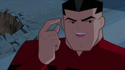 I remember, this is how we vanish annoying
imp and set things back to normal. - Justice League Action