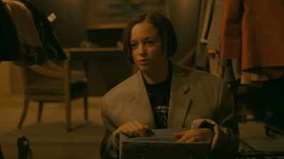 I remember once last year,
in fifth grade, - Paper Girls