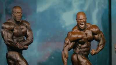 I remember looking at Dexter,
'cause he's on the side, - Breaking Olympia: The Phil Heath Story