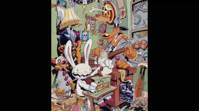 I remember saying to Steve,
"You gotta put that in Sam & Max - Mike Mignola: Drawing Monsters