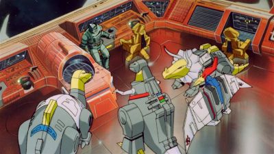 I remember the dust was so thick on Beta 4 - The Transformers: The Movie