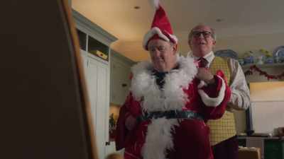 I remember the Santa
contest when I was a younger man. - Blood Actually: A Murder, They Hope Mystery