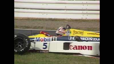 I remember the shock up my spine - Williams & Mansell: Red 5