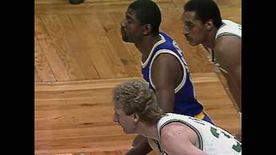 I remember walking next
to Kareem for the jump ball - Legacy: The True Story of the LA Lakers