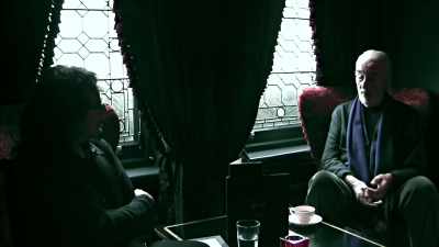 I remember that we were in the
changing rooms with Tony Iommi - The Life and Deaths of Christopher Lee