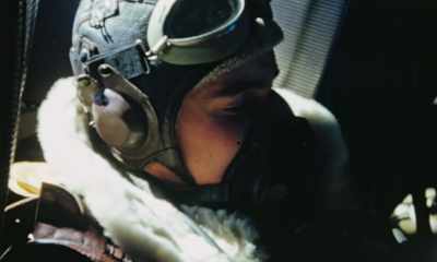 I remember that when
we first crossed over the English Channel, - The Bloody Hundredth