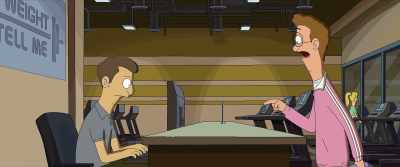 I remember your, uh, shirt.
(CHUCKLES) - The Bob's Burgers Movie