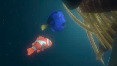 I remembered what it said! - Finding Nemo