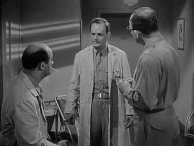 I removed a bullet
from that man's arm yesterday. - The Day the Earth Stood Still