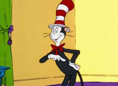 I repeat. - The Cat in the Hat