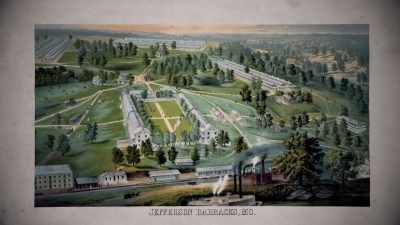 ‐ I reported for duty at
Jefferson barracks, St. Louis. - Grant