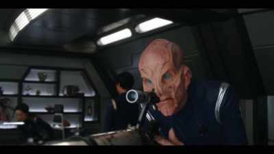 I respectfully recommend
we leave it alone. - Star Trek: Discovery