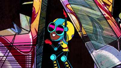 I reversed the electrostatic
attraction between - Marvel's Moon Girl and Devil Dinosaur