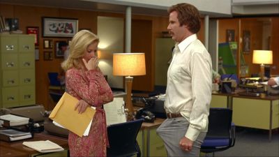 I had ribs for lunch - Anchorman: The Legend of Ron Burgundy