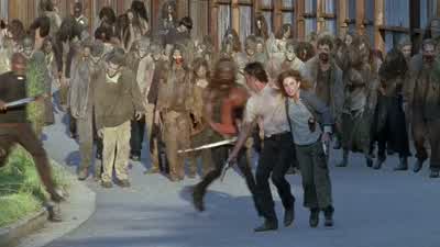 Michonne: Rick! - The Walking Dead