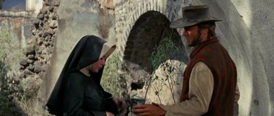 I ride from sunup to sundown - Two Mules for Sister Sara