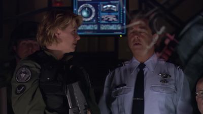 I rigged the call forwarding device on 584,
to dial back here. - Stargate SG-1