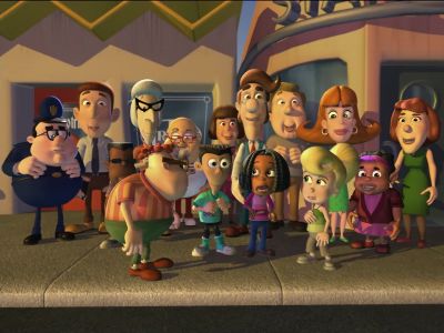 ( rocket engine screaming ) - The Adventures of Jimmy Neutron: Boy Genius
