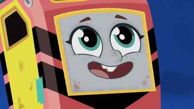 ♪ I rode my bicycle
past your window last night ♪ - Thomas & Friends: The Christmas Letter Express