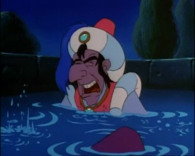I’m all wet! - Aladdin