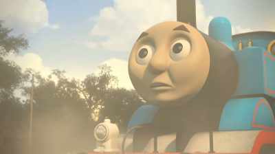 ♪ I'’m invisible! 
Or can'’t you see? ♪ - Thomas & Friends: Journey Beyond Sodor