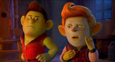 I’m not supposed to talk
when I have this on, - Red Shoes and the Seven Dwarfs