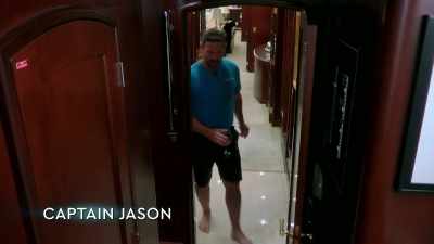 - I'’m on the phone.
- Okay. - Below Deck Down Under