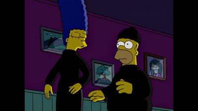 I’m starting to feel funny
about doing this. - The Simpsons