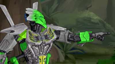 I’m thinking maybe I’ll get there
before you do. - Lego Bionicle: The Journey to One