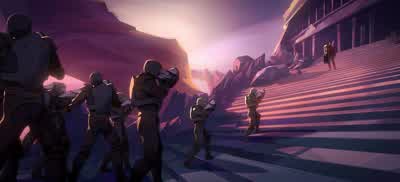 I said, "A Ravager never flies solo." Uh, is that some kind of catchphrase? - What If...?