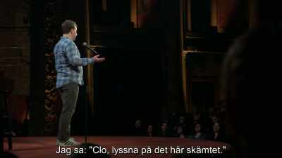 I said, "Clo, listen to this joke." - Mike Birbiglia: Thank God for Jokes