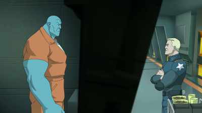 I said, "Get back." - Invincible