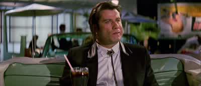 I said goddamn! - Pulp Fiction