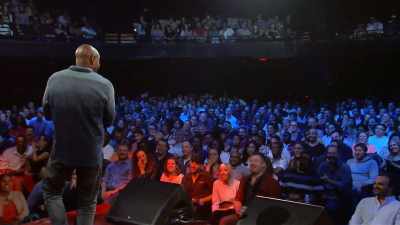 I said, "I did not teach him.
I don't know where he got that from." - Dave Chappelle: Deep in the Heart of Texas